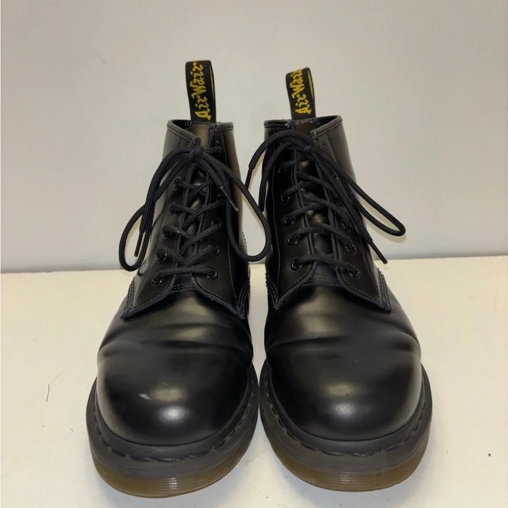Men’s Dr Martens 101 SMOOTH LEATHER ANKLE BOOTS